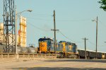 CSX Locomotives in the Yard